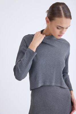 VİTRİN - Balıkçı Yaka Uzun Elbise (1)