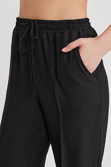 Beli Bağcıklı Lastikli Pantolon - 31