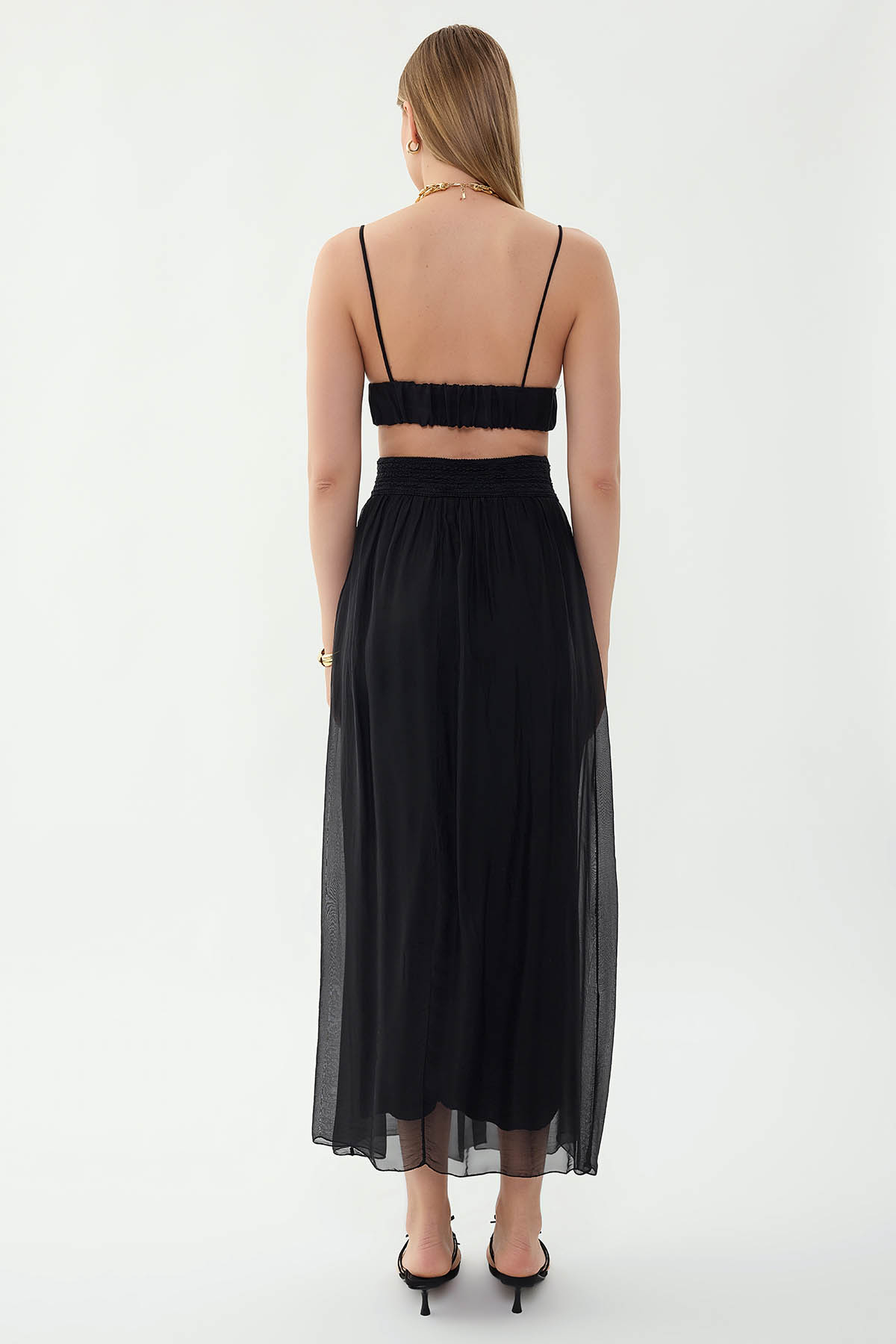 Beli Desenli İpek Etek - Thumbnail