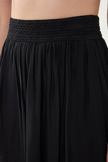 Beli Desenli İpek Etek - 15