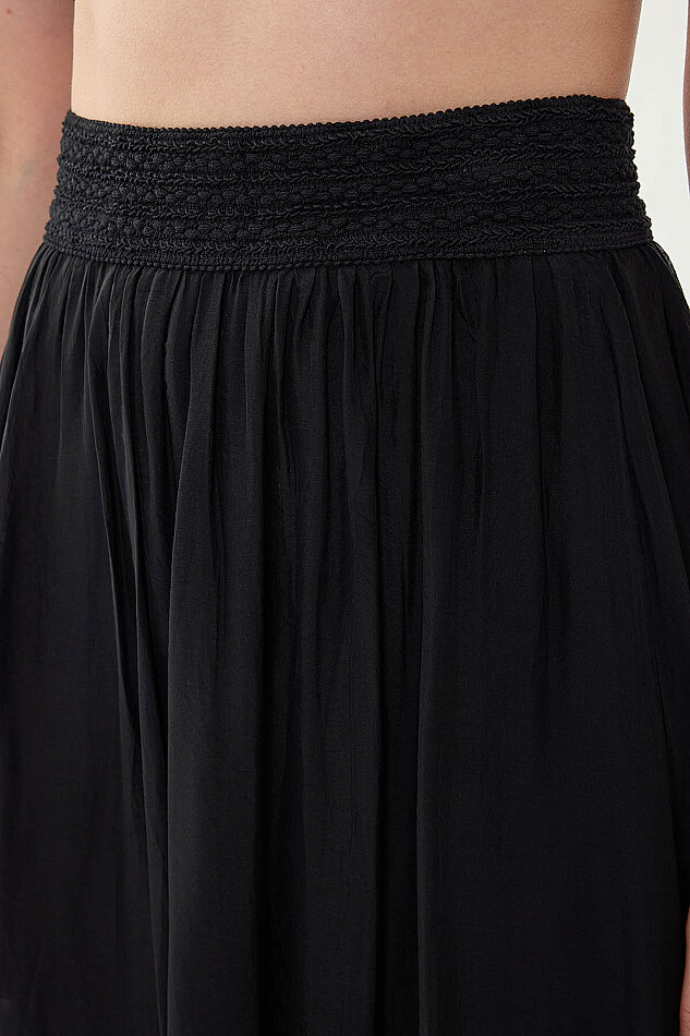 Beli Desenli İpek Etek - 15