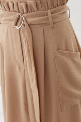 Beli Fırfırlı Kemerli Etek - 30