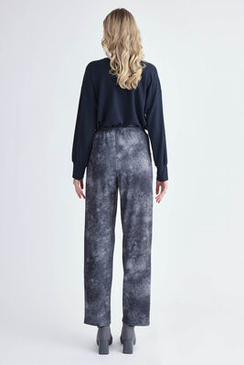 Beli Kuşaklı Cepli Pantolon - Thumbnail (4)