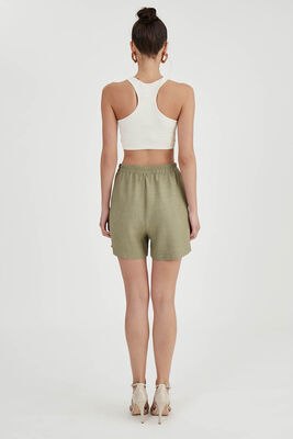 Beli Lastikli Cepli Şort - Thumbnail (19)