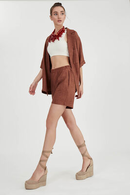 Beli Lastikli Cepli Şort - Thumbnail (22)