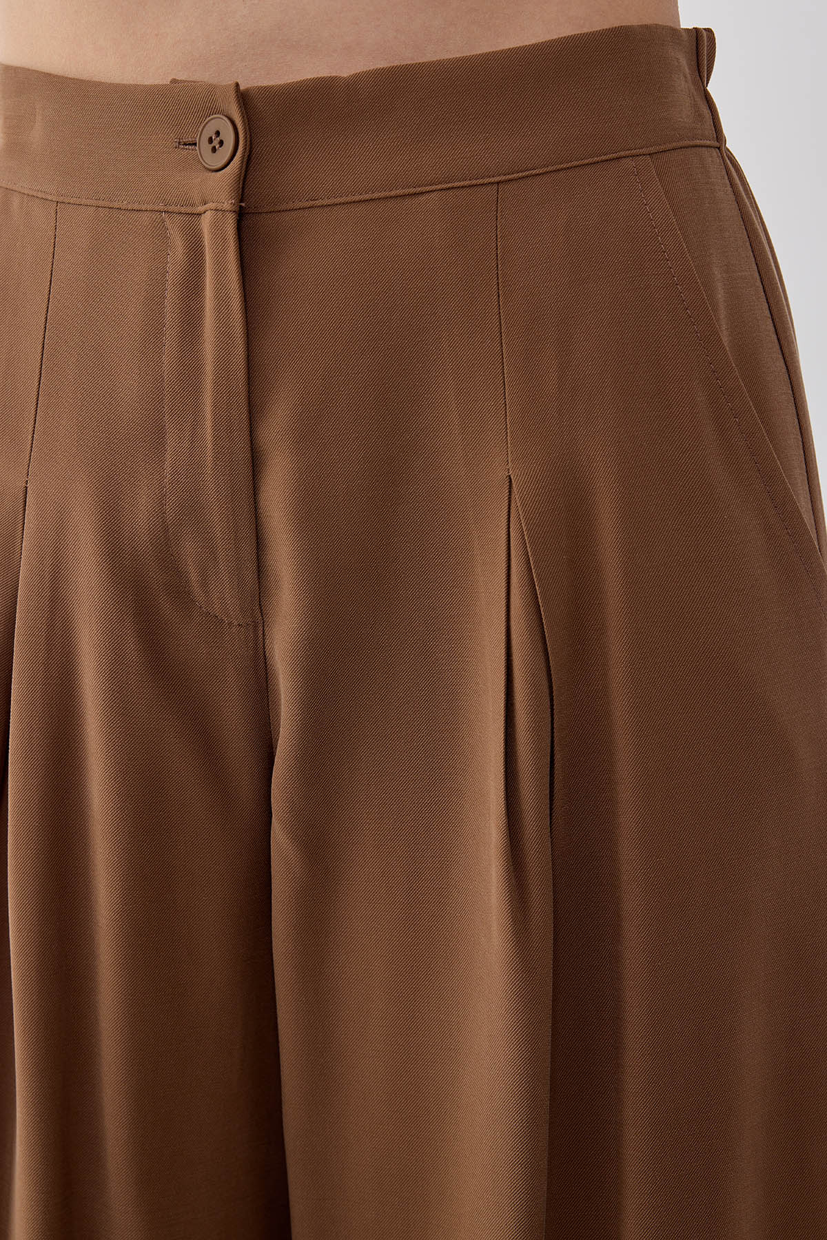 Beli Lastikli Geniş Paça Pantolon - Thumbnail