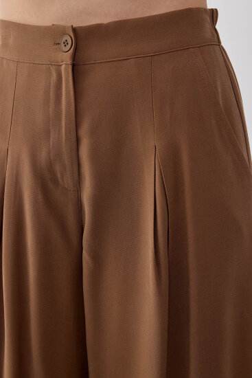 Beli Lastikli Geniş Paça Pantolon - 10