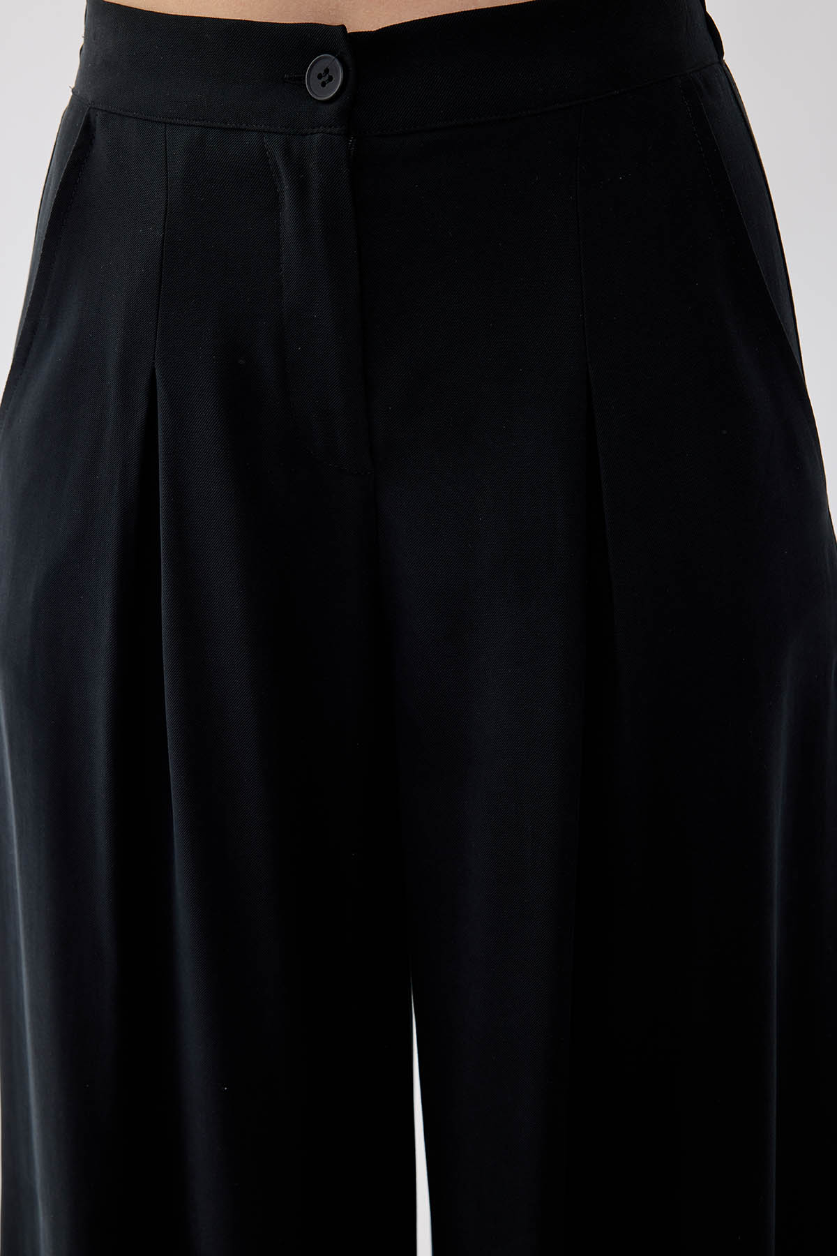 Beli Lastikli Geniş Paça Pantolon - Thumbnail