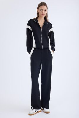 VİTRİN - Beli Lastikli Kenarı Şeritli Eşofman Pantolon