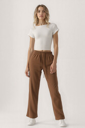 Beli Lastikli Modal Kumaş Pantolon - 1