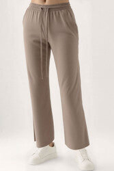 Beli Lastikli Modal Kumaş Pantolon - 15