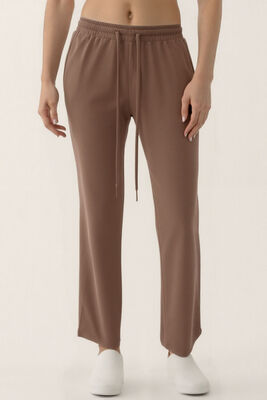 Beli Lastikli Modal Kumaş Pantolon - 25