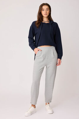 VİTRİN - Beli Lastikli Paçası Düğmeli Triko Pantolon (1)