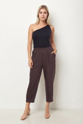 VİTRİN - Beli Lastikli Paçası Pileli Pantolon