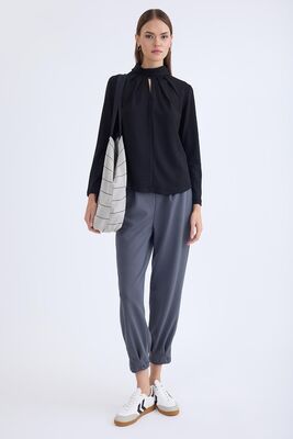 VİTRİN - Beli Lastikli Pileli Eşofman Pantolon