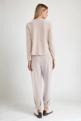 Beli Lastikli Pileli Eşofman Pantolon - Thumbnail (18)