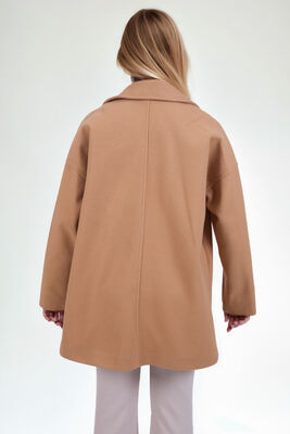 Büyük Cepli Kaşe Ceket - Thumbnail (3)