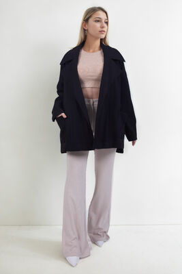 Büyük Cepli Kaşe Ceket - Thumbnail (15)