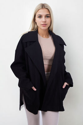 Büyük Cepli Kaşe Ceket - Thumbnail (12)