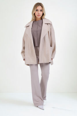 Büyük Cepli Kaşe Ceket - Thumbnail (20)