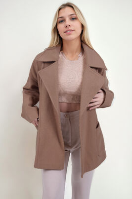 Büyük Cepli Kaşe Ceket - Thumbnail (23)