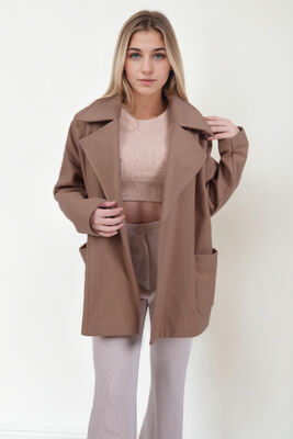 Büyük Cepli Kaşe Ceket - Thumbnail (24)