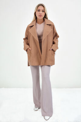 VİTRİN - Büyük Cepli Kaşe Ceket (1)