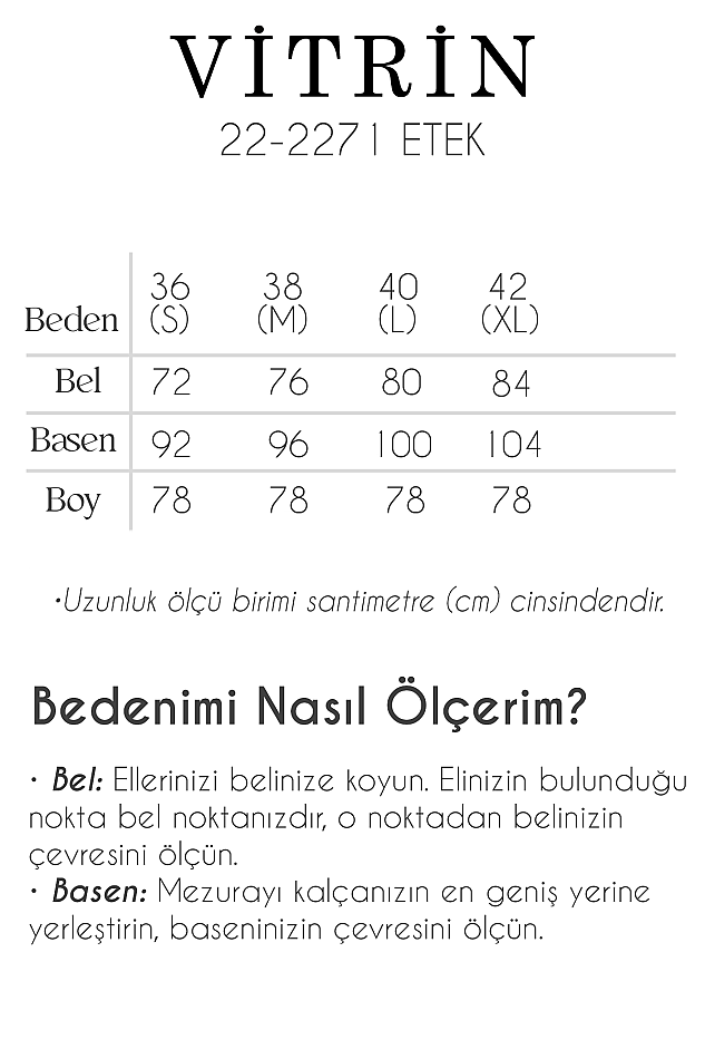 Çan Kesim Süet Kumaş Etek - 12