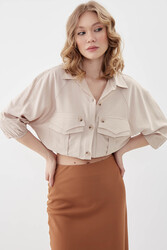 Cepli Beli Lastikli Gömlek - 6