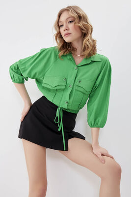 Cepli Beli Lastikli Gömlek - 11