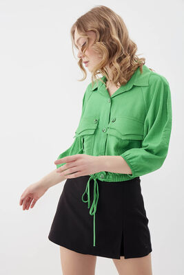 Cepli Beli Lastikli Gömlek - 13