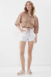 Cepli Beli Lastikli Gömlek - 15