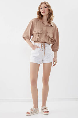 Cepli Beli Lastikli Gömlek - 15