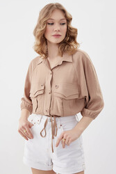 Cepli Beli Lastikli Gömlek - 17