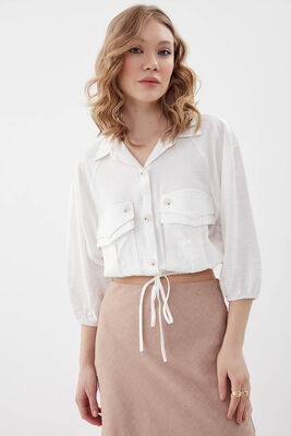 Cepli Beli Lastikli Gömlek - 21