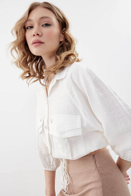 Cepli Beli Lastikli Gömlek - 24