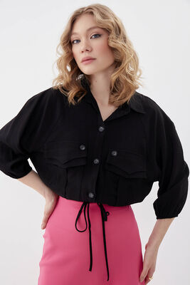 Cepli Beli Lastikli Gömlek - 27