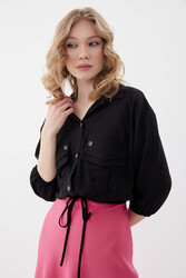 Cepli Beli Lastikli Gömlek - 28