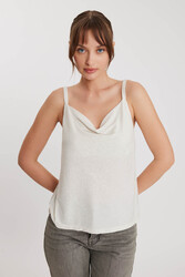 Degaje Yaka Simli Bluz - 4