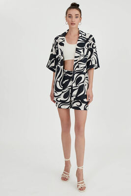 Desenli Salaş Ceket - Thumbnail (2)