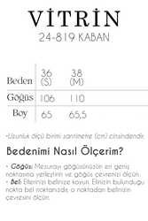 Düğmeli Kısa Kaşe Kaban - 19