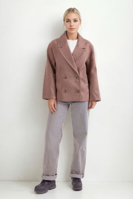 Düğmeli Kısa Kaşe Kaban - Thumbnail (20)