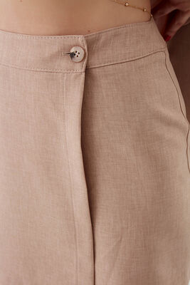 Düğmeli Mini Etek - 24