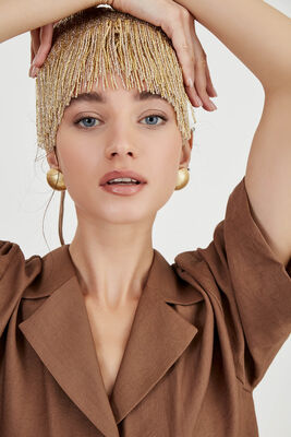 Düşük Omuz Salaş Gömlek - Thumbnail (23)