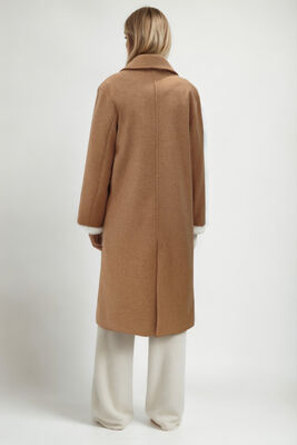 Düşük Omuzlu Uzun Kaban - Thumbnail (16)