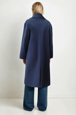 Düşük Omuzlu Uzun Kaban - Thumbnail (20)