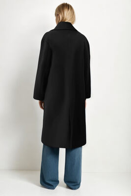 Düşük Omuzlu Uzun Kaban - Thumbnail (24)