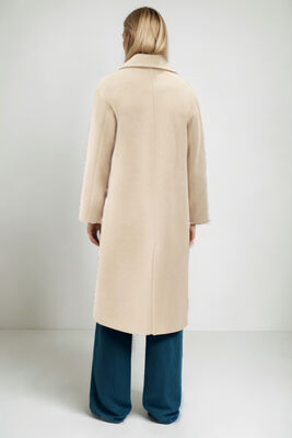 Düşük Omuzlu Uzun Kaban - Thumbnail (5)