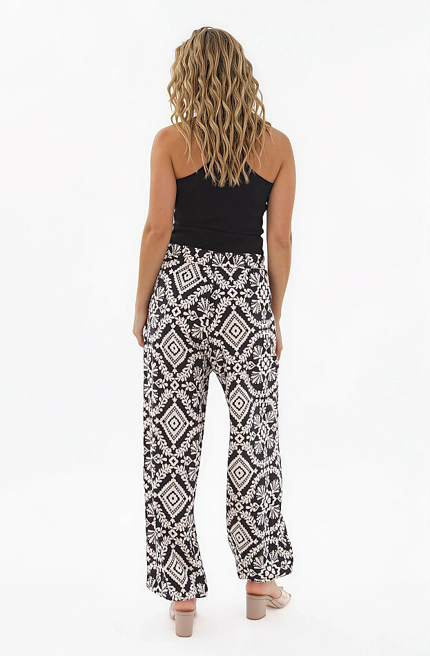 Etnik Desen Şalvar Pantolon - 4