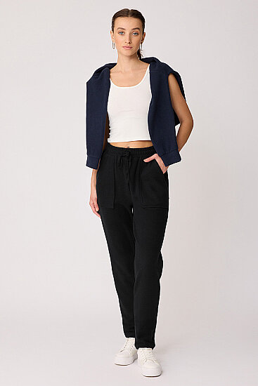 Geniş Cepli Beli Lastikli Eşofman - 29